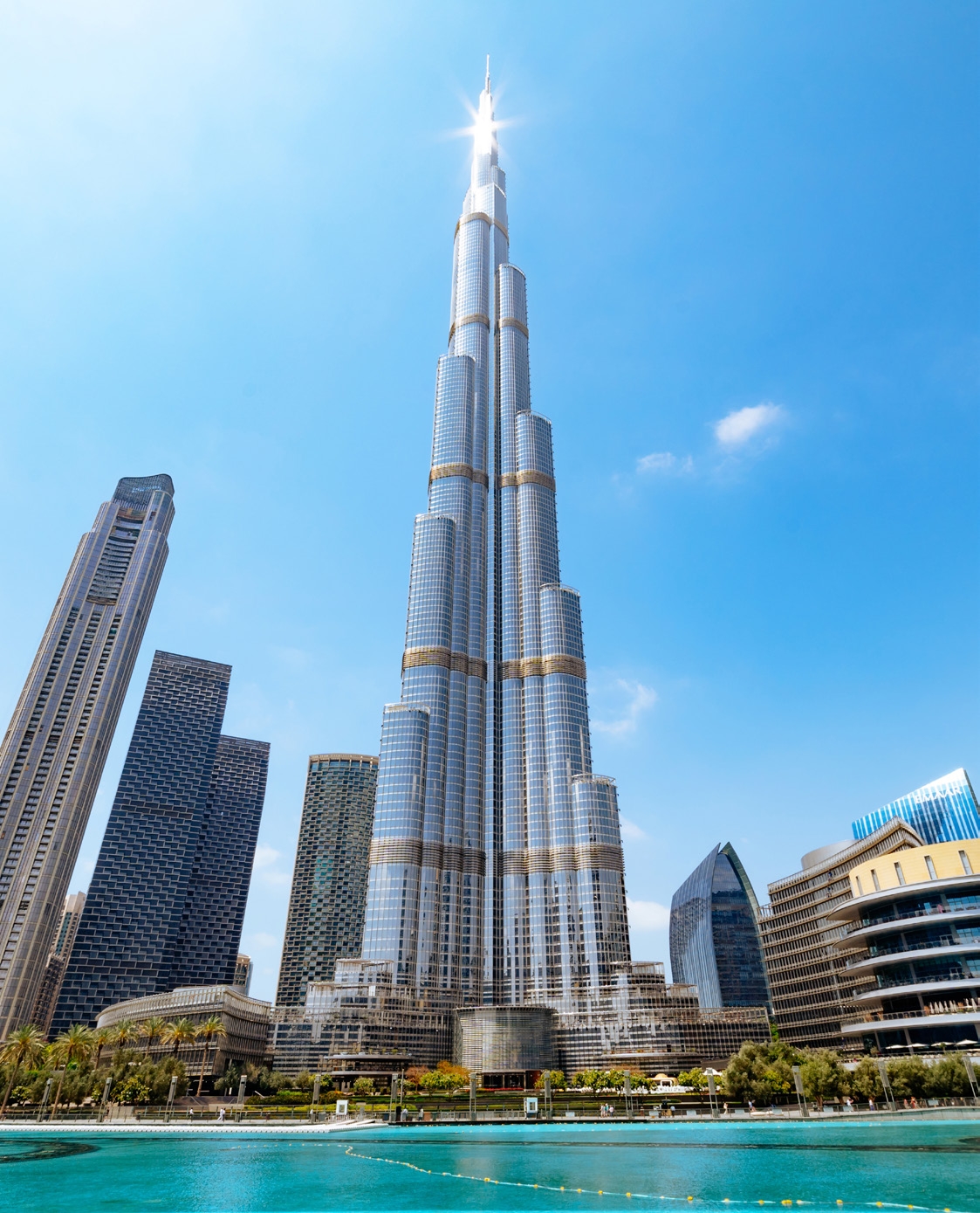 Burj Khalifa and Dubai Skyline